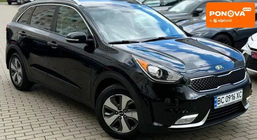 Kia Niro, 2019 р., Гібрид (HEV), 156 тис. км, Хетчбек, Чорний, Львів AT-10418372 фото