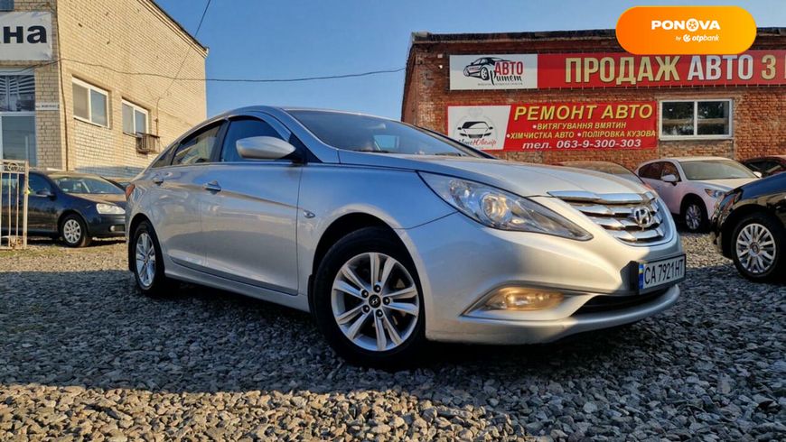 Hyundai Sonata, 2011, Газ, 2 л., 391 тыс. км, Седан, Серый, Смела 110950 фото