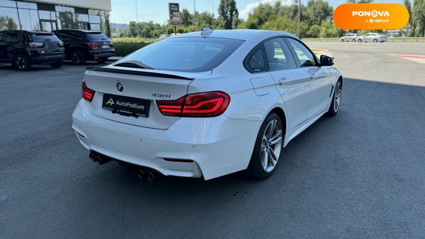 BMW 4 Series Gran Coupe, 2018, Бензин, 2 л., 68 тыс. км, Купе, Белый, Киев 102325 фото