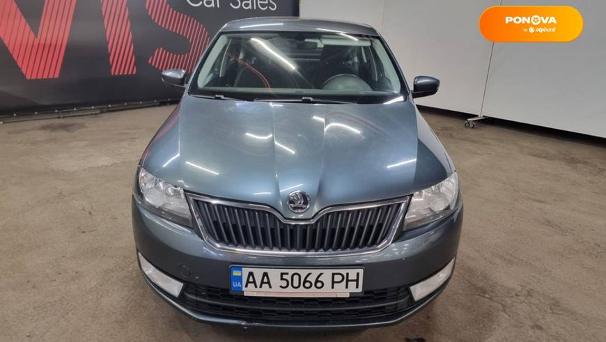 Skoda Rapid, 2017, Бензин, 1.2 л., 184 тис. км, Ліфтбек, Сірий, Київ 107619 фото