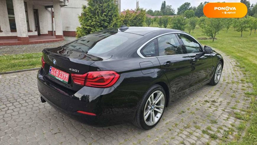 BMW 4 Series Gran Coupe, 2017, Бензин, 2 л., 135 тыс. км, Купе, Чорный, Львов 49599 фото