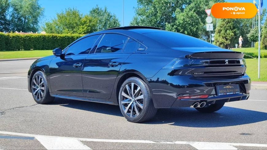 Peugeot 508, 2019, Дизель, 2 л., 112 тис. км, Фастбек, Чорний, Київ 102204 фото