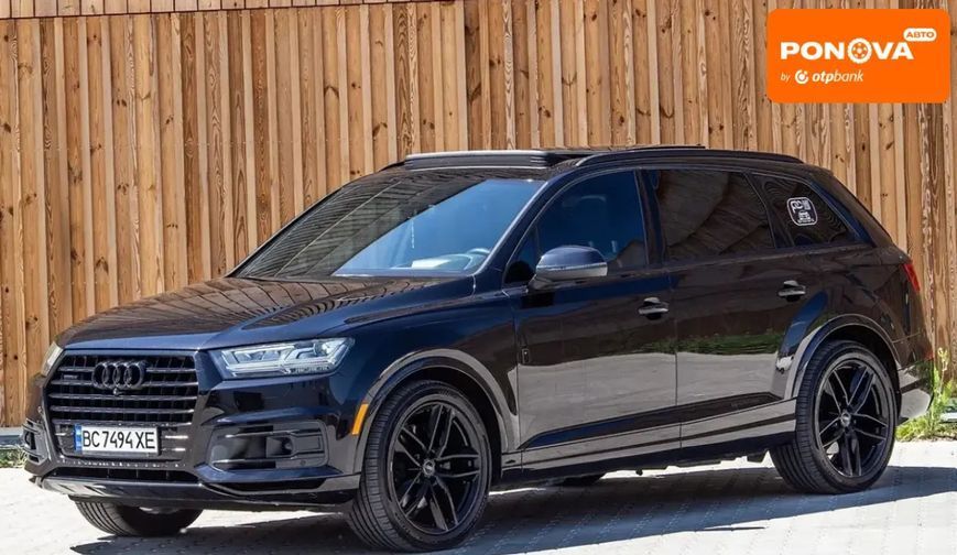 Audi Q7, 2017 р., Бензин, 138 тис. км, Позашляховик / Кросовер, Чорний, Львів AT-10418268 фото