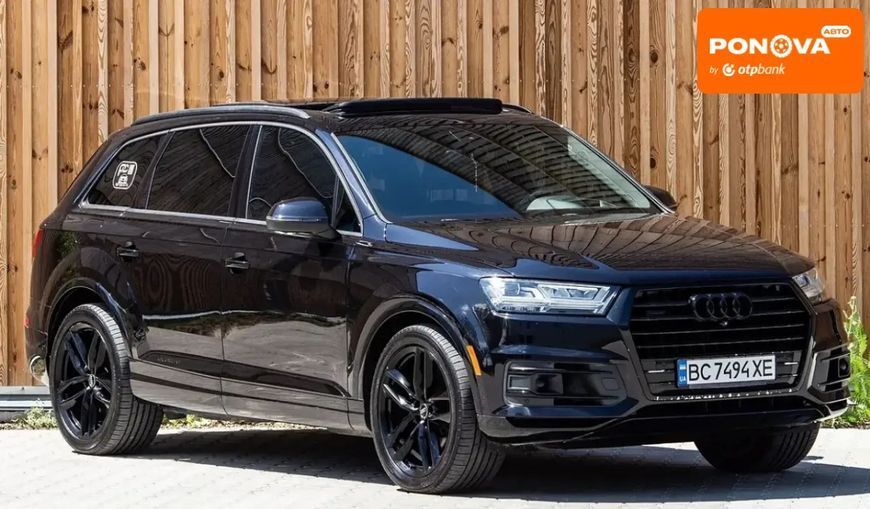 Audi Q7, 2017 р., Бензин, 138 тис. км, Позашляховик / Кросовер, Чорний, Львів AT-10418268 фото