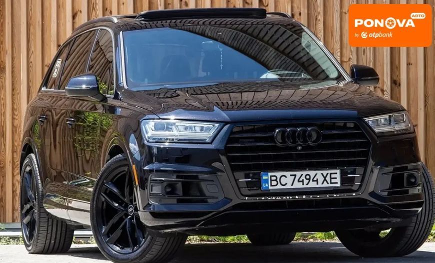 Audi Q7, 2017 р., Бензин, 138 тис. км, Позашляховик / Кросовер, Чорний, Львів AT-10418268 фото