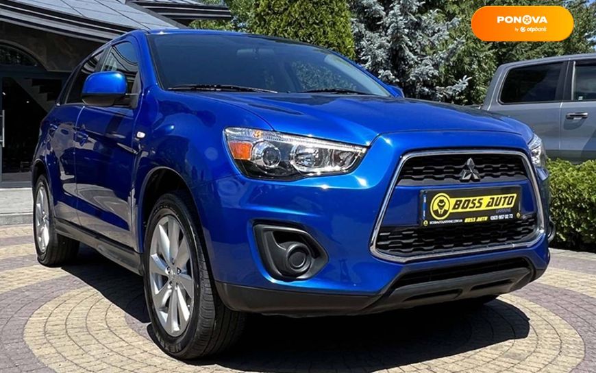 Mitsubishi Outlander Sport, 2015, Бензин, 2 л., 46 тис. км, Позашляховик / Кросовер, Синій, Львів 97249 фото