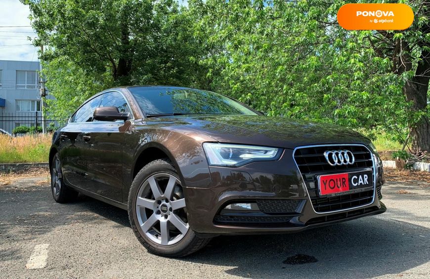 Audi A5, 2012, Бензин, 1.8 л., 186 тис. км, Купе, Коричневий, Київ 108032 фото