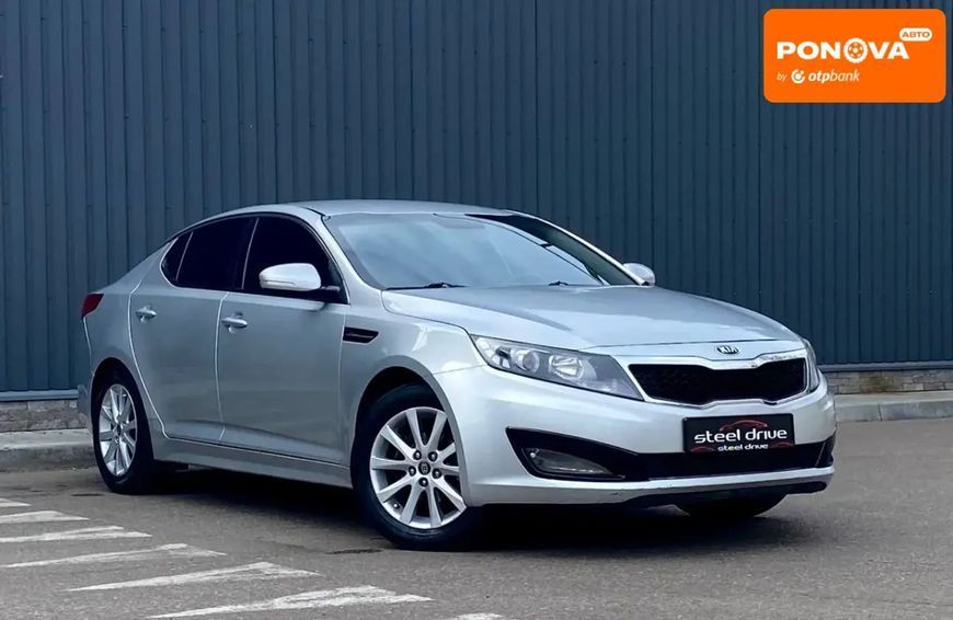 Kia K5, 2012 р., Газ, 148 тис. км, Седан, Сірий, Миколаїв AT-10415840 фото