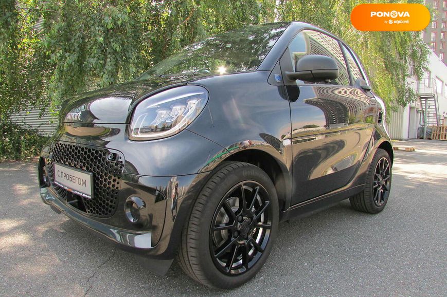 Smart EQ Fortwo, 2020, Електро, 7 тыс. км, Купе, Чорный, Киев 17875 фото