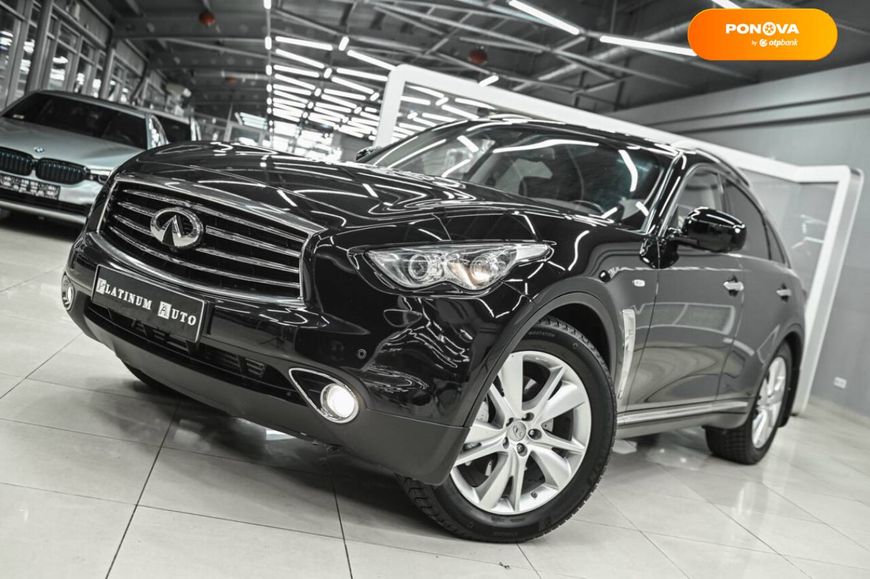 Infiniti QX70, 2014, Дизель, 2.99 л., 105 тыс. км, Внедорожник / Кроссовер, Чорный, Одесса 45136 фото