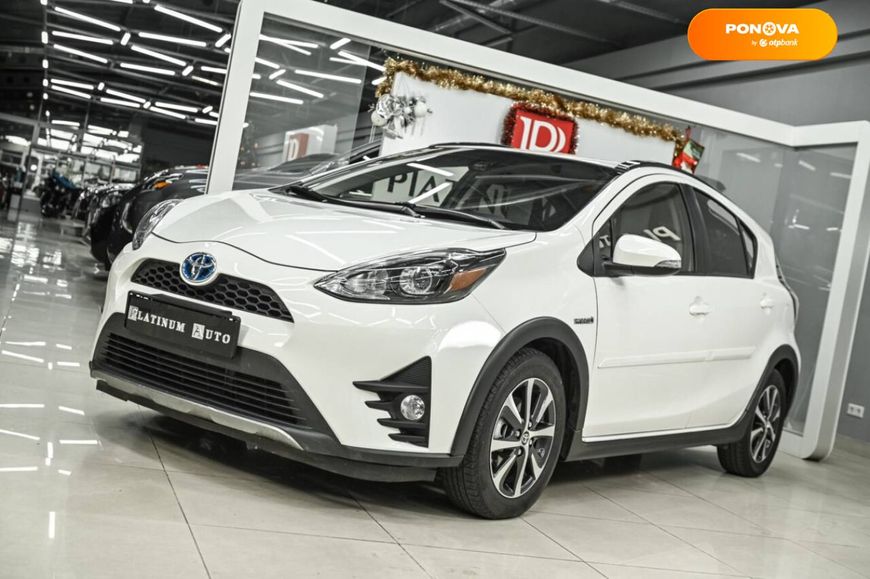 Toyota Prius C, 2017, Гибрид (HEV), 1.5 л., 105 тыс. км, Хетчбек, Белый, Одесса 17869 фото