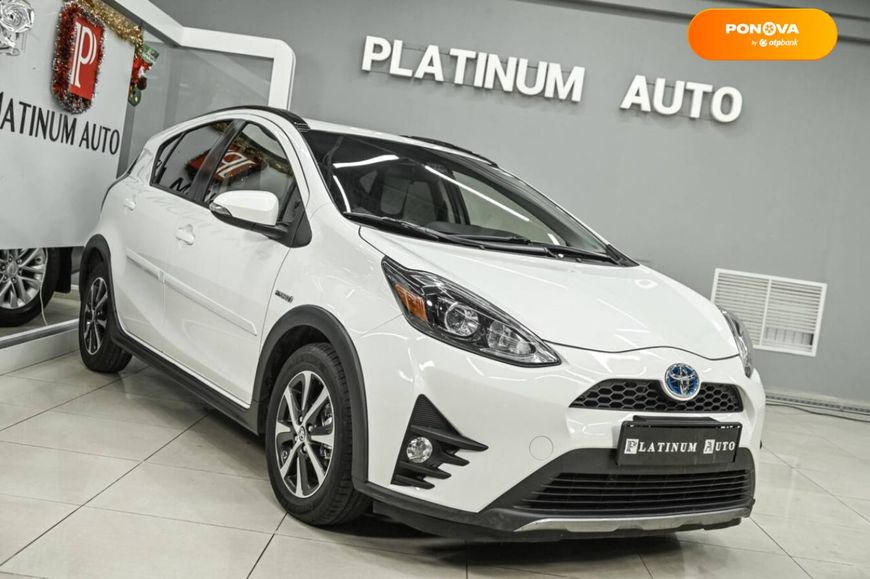 Toyota Prius C, 2017, Гибрид (HEV), 1.5 л., 105 тыс. км, Хетчбек, Белый, Одесса 17869 фото