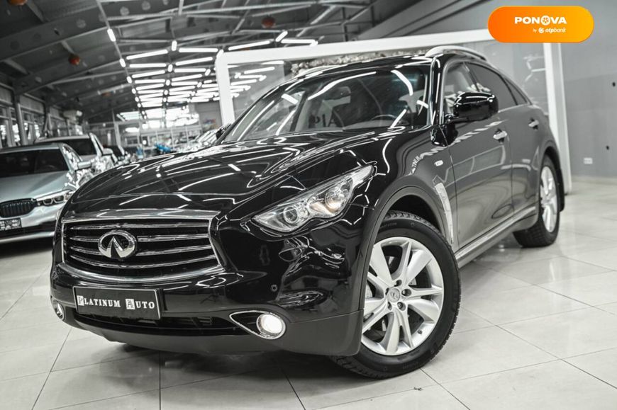 Infiniti QX70, 2014, Дизель, 2.99 л., 105 тыс. км, Внедорожник / Кроссовер, Чорный, Одесса 45136 фото