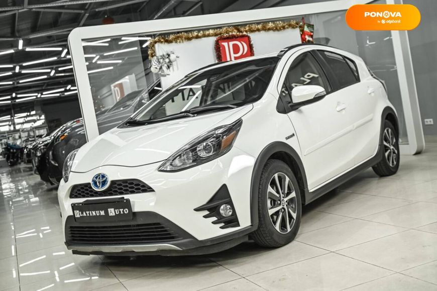 Toyota Prius C, 2017, Гибрид (HEV), 1.5 л., 105 тыс. км, Хетчбек, Белый, Одесса 17869 фото