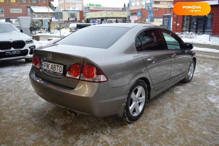 Honda Civic, 2008, Бензин, 1.8 л., 164 тис. км, Седан, Сірий, Львів 11481 фото