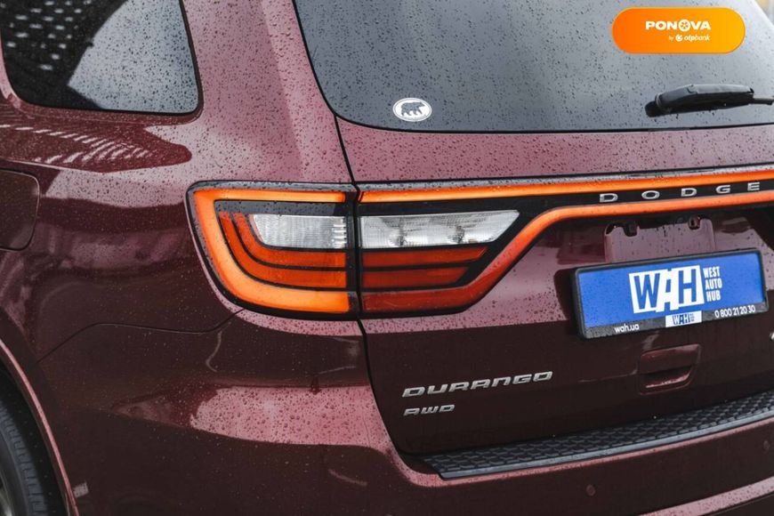 Dodge Durango, 2016, Бензин, 3.6 л., 249 тис. км, Позашляховик / Кросовер, Червоний, Луцьк 45027 фото