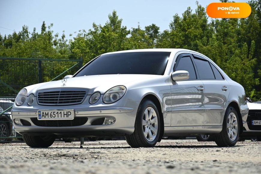 Mercedes-Benz E-Class, 2002, Дизель, 2.15 л., 289 тис. км, Седан, Сірий, Бердичів 110267 фото