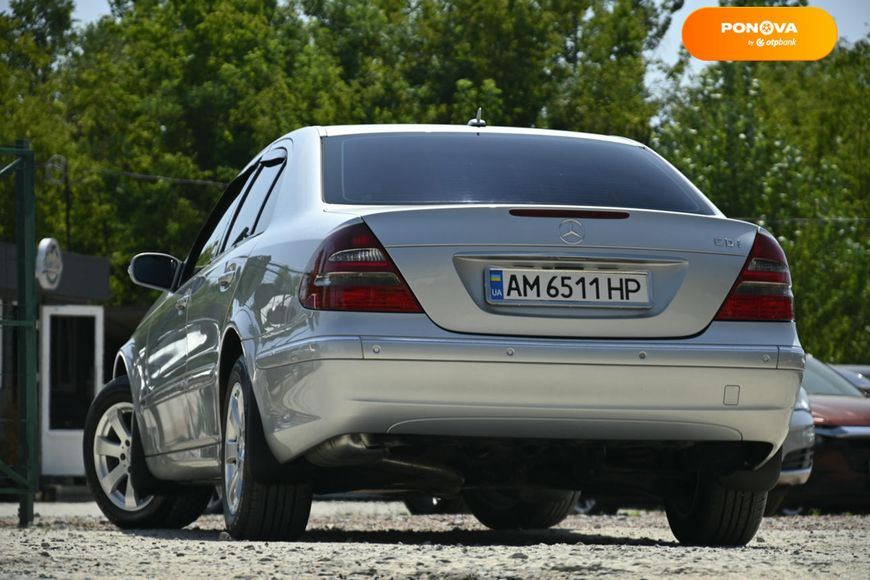 Mercedes-Benz E-Class, 2002, Дизель, 2.15 л., 289 тис. км, Седан, Сірий, Бердичів 110267 фото