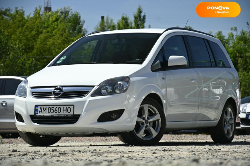 Opel Zafira, 2012, Дизель, 1.7 л., 261 тис. км, Мінівен, Білий, Бердичів 108096 фото