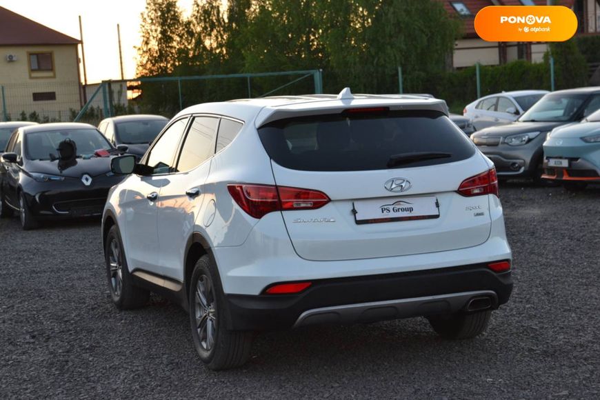 Hyundai Santa FE, 2014, Бензин, 2.36 л., 118 тис. км, Позашляховик / Кросовер, Білий, Луцьк 41129 фото