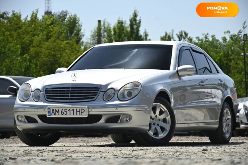 Mercedes-Benz E-Class, 2002, Дизель, 2.15 л., 289 тис. км, Седан, Сірий, Бердичів 110267 фото