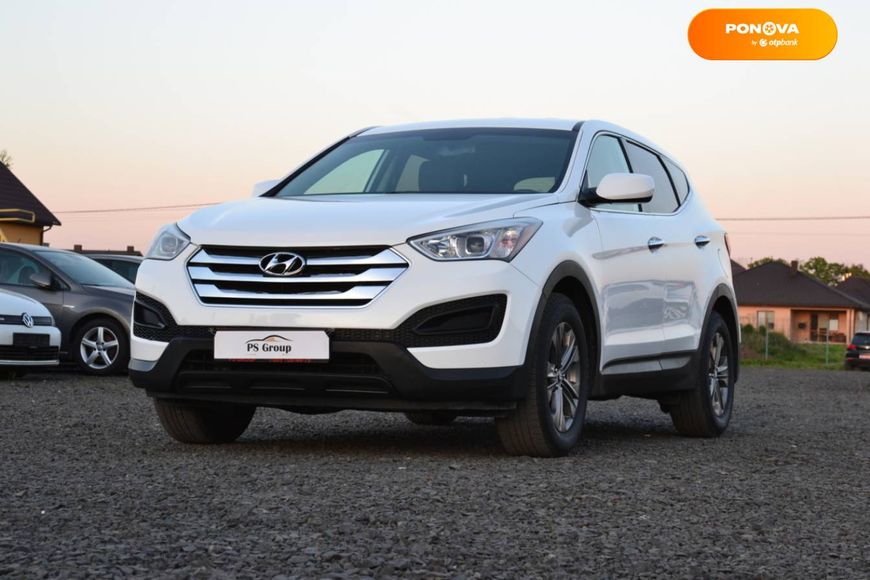 Hyundai Santa FE, 2014, Бензин, 2.36 л., 118 тис. км, Позашляховик / Кросовер, Білий, Луцьк 41129 фото