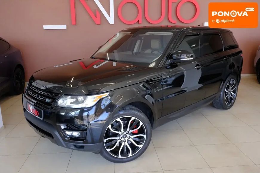 Land Rover Range Rover Sport, 2016 р., Дизель, 140 тис. км, Позашляховик / Кросовер, Чорний, Одеса AT-10408448 фото