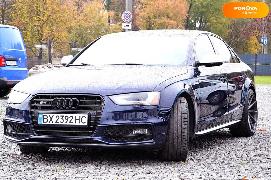 Audi S4, 2013, Бензин, 3 л., 134 тыс. км, Седан, Синий, Хмельницкий 14052 фото