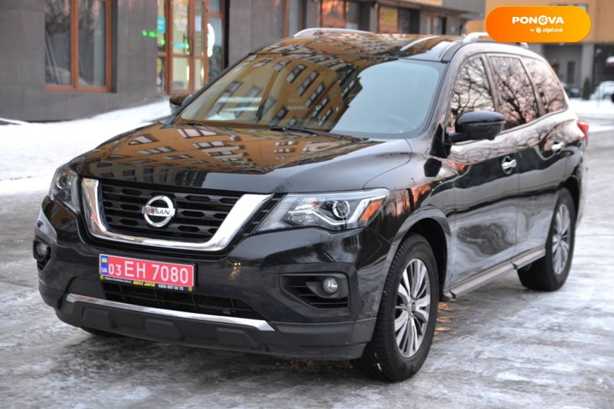 Nissan Pathfinder, 2019, Бензин, 3.5 л., 104 тис. км, Позашляховик / Кросовер, Чорний, Луцьк 16662 фото