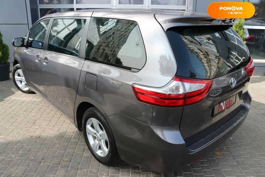 Toyota Sienna, 2015, Бензин, 3.5 л., 157 тис. км, Мінівен, Коричневий, Одеса 98333 фото