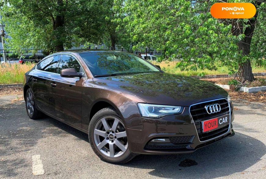 Audi A5, 2012, Бензин, 1.8 л., 186 тис. км, Купе, Коричневий, Київ 108032 фото