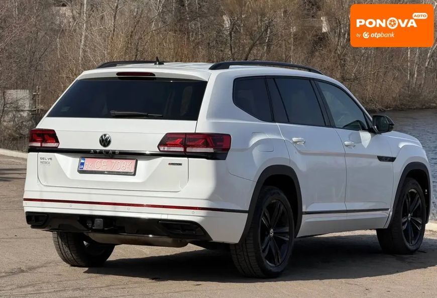 Volkswagen Atlas, 2022 г., Бензин, 105 тыс. км, Внедорожник / Кроссовер, Белый, Днепр (Днепропетровск) AT-10412057 фото