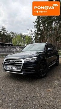 Audi Q5, 2019 р., Бензин, 142 тис. км, Позашляховик / Кросовер, Чорний, Київ AT-10415642 фото