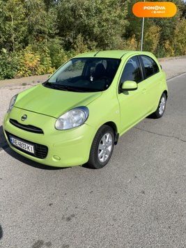 Nissan Micra, 2013, Бензин, 1.24 л., 142 тис. км, Хетчбек, Зелений, Дніпро (Дніпропетровськ) Cars-Pr-232301 фото