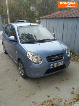 Kia Picanto, 2008, 1.1 л., 137 тис. км, Хетчбек, Синій, Дніпро (Дніпропетровськ) Cars-Pr-266719 фото