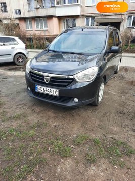 Dacia Lodgy, 2013, Дизель, 1.5 л., 299 тис. км, Мінівен, Сірий, Львів Cars-Pr-214581 фото