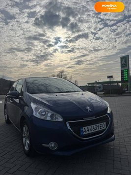 Peugeot 208, 2013, Газ пропан-бутан / Бензин, 1.2 л., 159 тис. км, Хетчбек, Синій, Ужгород Cars-Pr-61729 фото