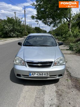 Chevrolet Lacetti, 2008, Газ пропан-бутан / Бензин, 1.6 л., 195 тис. км, Седан, Сірий, Запоріжжя Cars-Pr-270524 фото