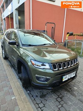 Jeep Compass, 2017, Газ пропан-бутан / Бензин, 2.36 л., 151 тис. км, Позашляховик / Кросовер, Зелений, Київ Cars-Pr-276800 фото