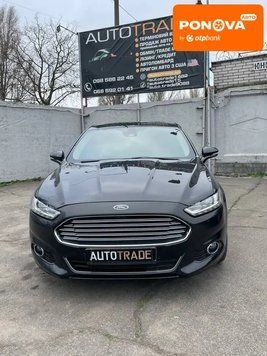 Ford Fusion, 2014 г., Гібрид (MHEV), 124 тыс. км, Седан, Чорный, Запорожье AT-10409129 фото