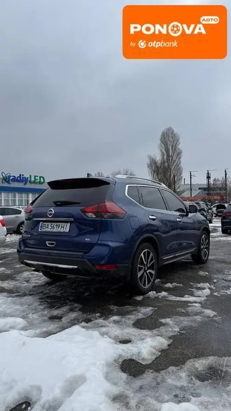 Nissan Rogue, 2017 р., Газ пропан-бутан / Бензин, 99 тис. км, Позашляховик / Кросовер, Синій, Кропивницький (Кіровоград) AT-10413073 фото