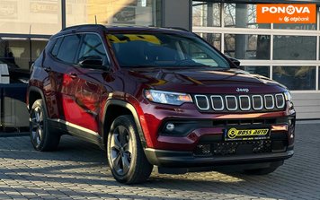 Jeep Compass, 2021, Бензин, 2.36 л., 75 тис. км, Позашляховик / Кросовер, Червоний, Івано-Франківськ 280990 фото