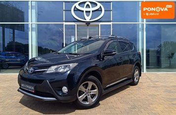 Toyota RAV4, 2015 г., Дизель, 187 тыс. км, Внедорожник / Кроссовер, Чорный, Чубинське AT-10423190 фото