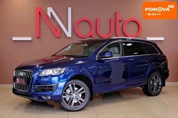Audi Q7, 2015 г., Бензин, 73 тыс. км, Внедорожник / Кроссовер, Синий, Одесса AT-10408865 фото