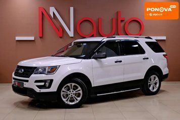 Ford Explorer, 2017 р., Газ пропан-бутан / Бензин, 166 тис. км, Позашляховик / Кросовер, Білий, Одеса AT-10412904 фото
