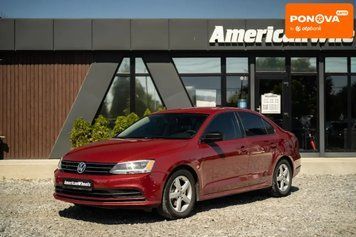Volkswagen Jetta, 2016 г., Бензин, 229 тыс. км, Седан, Красный, Черновцы AT-10400676 фото