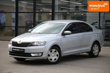 Skoda Rapid, 2013 р., Бензин, 112 тис. км, Седан, Сірий, Харків AT-10413171 фото