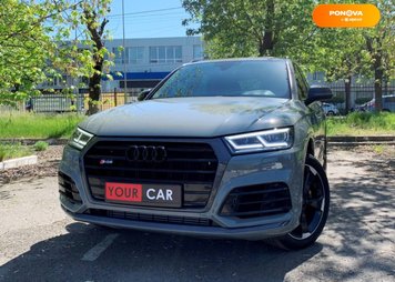 Audi SQ5, 2018, Бензин, 3 л., 93 тис. км, Позашляховик / Кросовер, Сірий, Київ 99793 фото