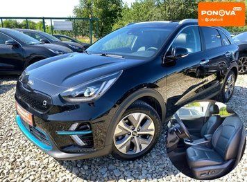 Kia Niro, 2021 г., Електро, 64 тыс. км, Внедорожник / Кроссовер, Чорный, Сопошин AT-10400042 фото
