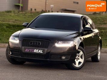 Audi A6, 2007 р., Бензин, 203 тис. км, Седан, Чорний, Кривий Ріг AT-10430733 фото